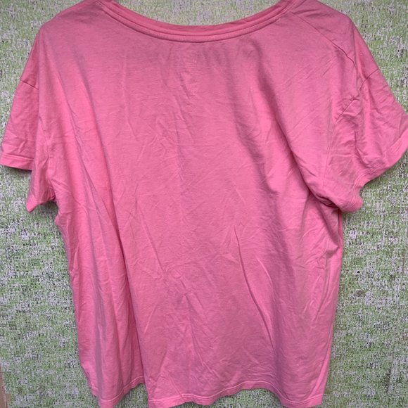 Secret Treasures Pink Lounge/Sleepwear Tee Shirt Size Large - Picture 3 of 6